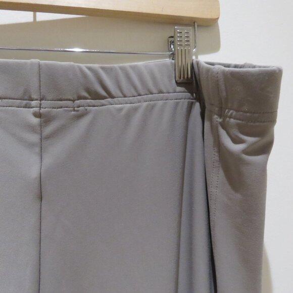 SYMPLI Half Cuff Jogger Pants in Taupe Lagenlook Travel Casual Comfy Size 16 NWT - Picture 10 of 14